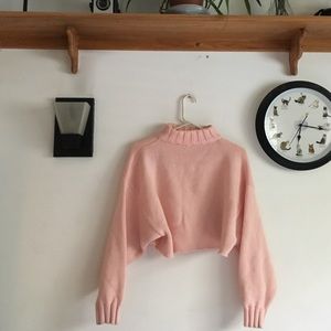 🌷Knit Cropped TurtleNeck Sweater